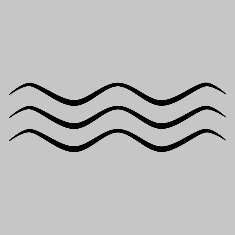 Symbol wave triple