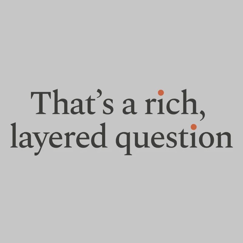 C’est une question riche et complexe