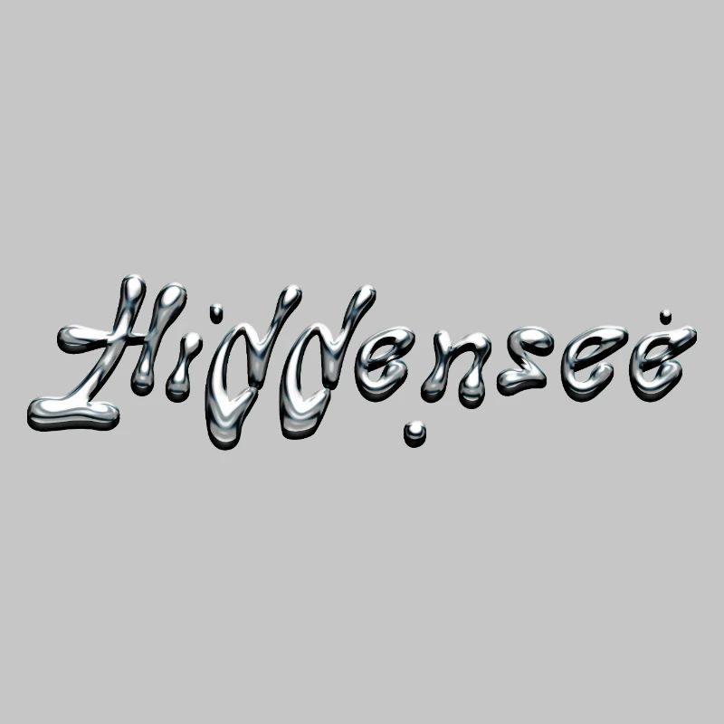 Lettrage chromé Hiddensee