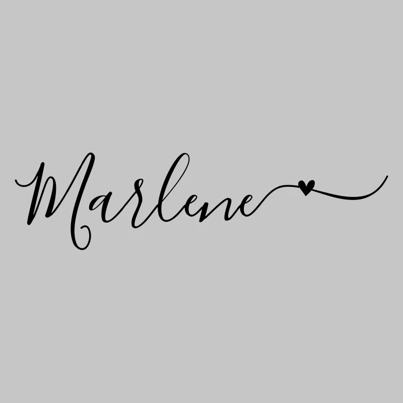 Marlene Name First Name Decorative