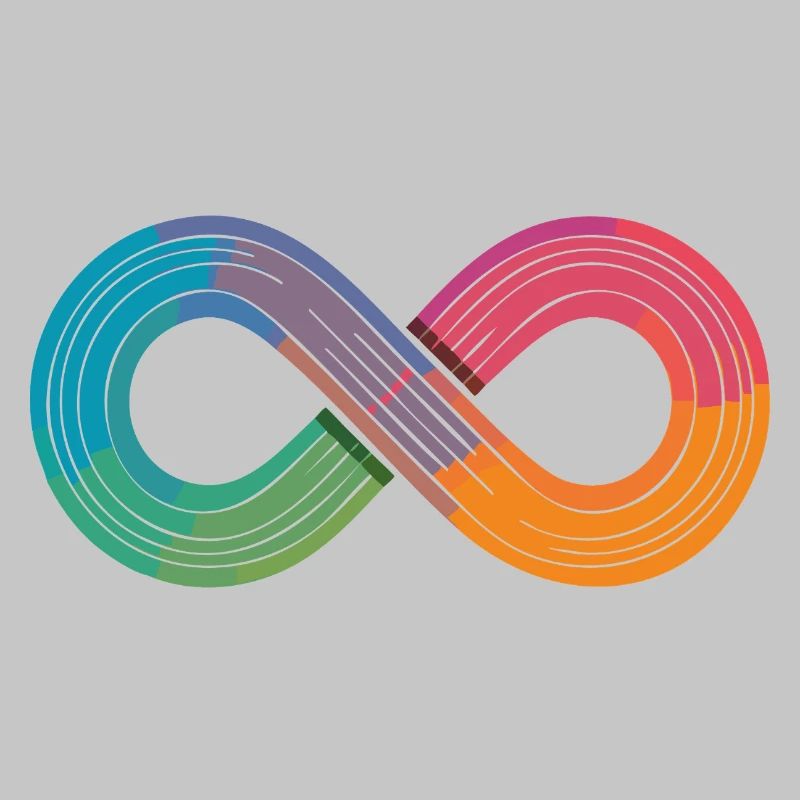 Unendlicher Regenbogen oder doch einfach nur Flow?