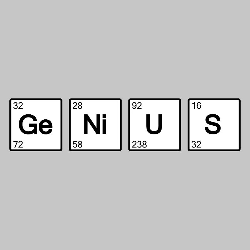 Genius Geek science (White)