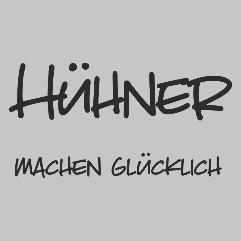 Hühner machen glücklich
