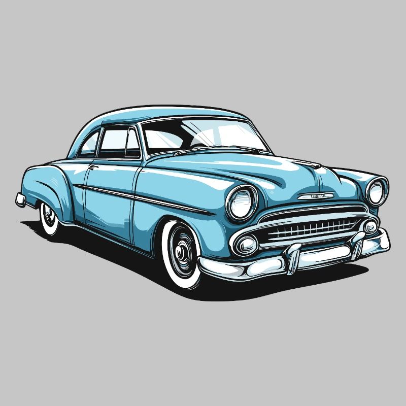 Nostalgisches Retro-Auto Design