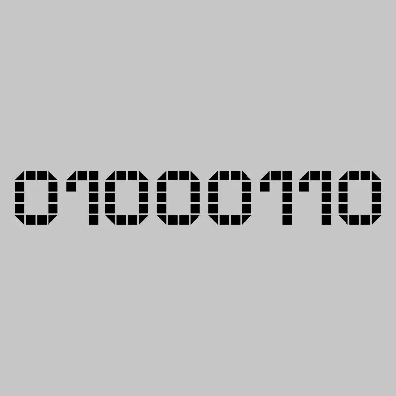 Binary notation - 70