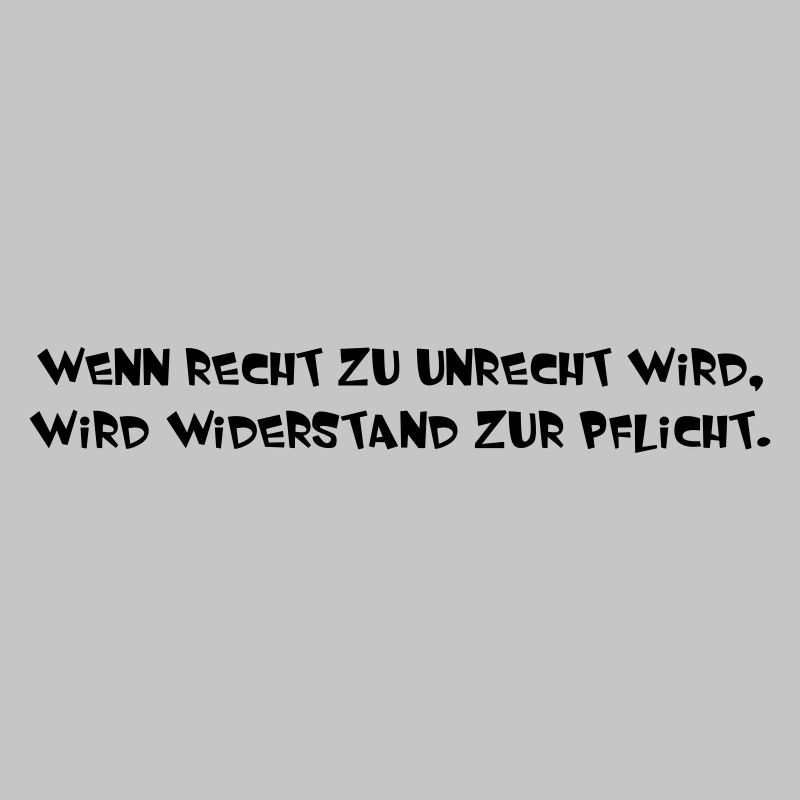 wenn Recht zu Unrecht wird