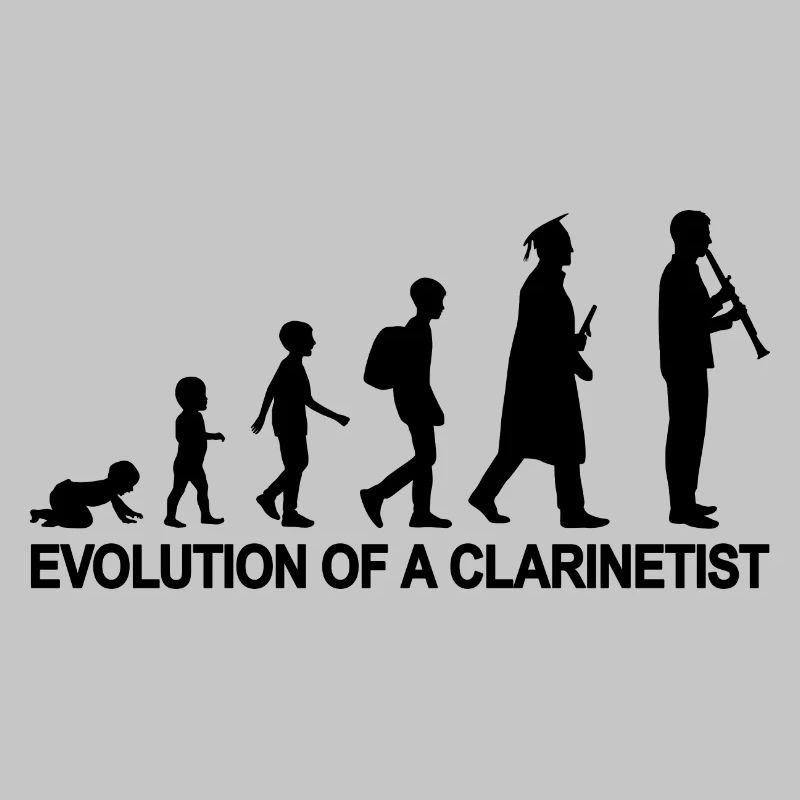 L’évolution d’un clarinettiste