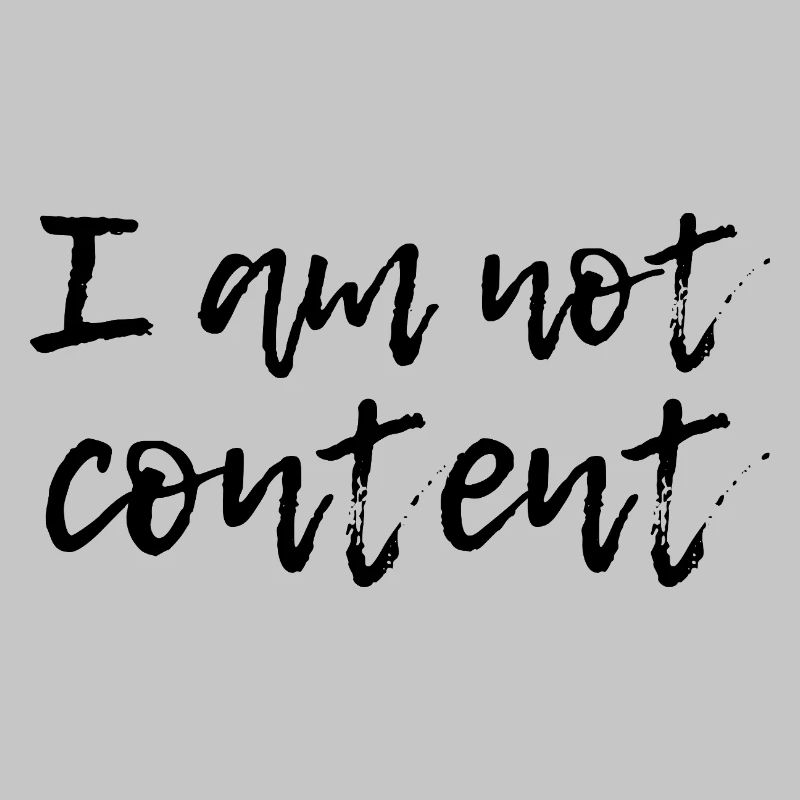 Je ne suis pas content - Script manuscrit émotionnel