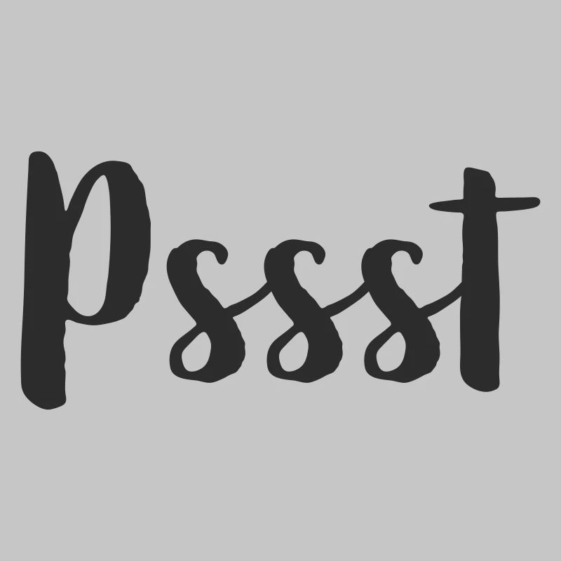 Pssst - Ruhe bitte