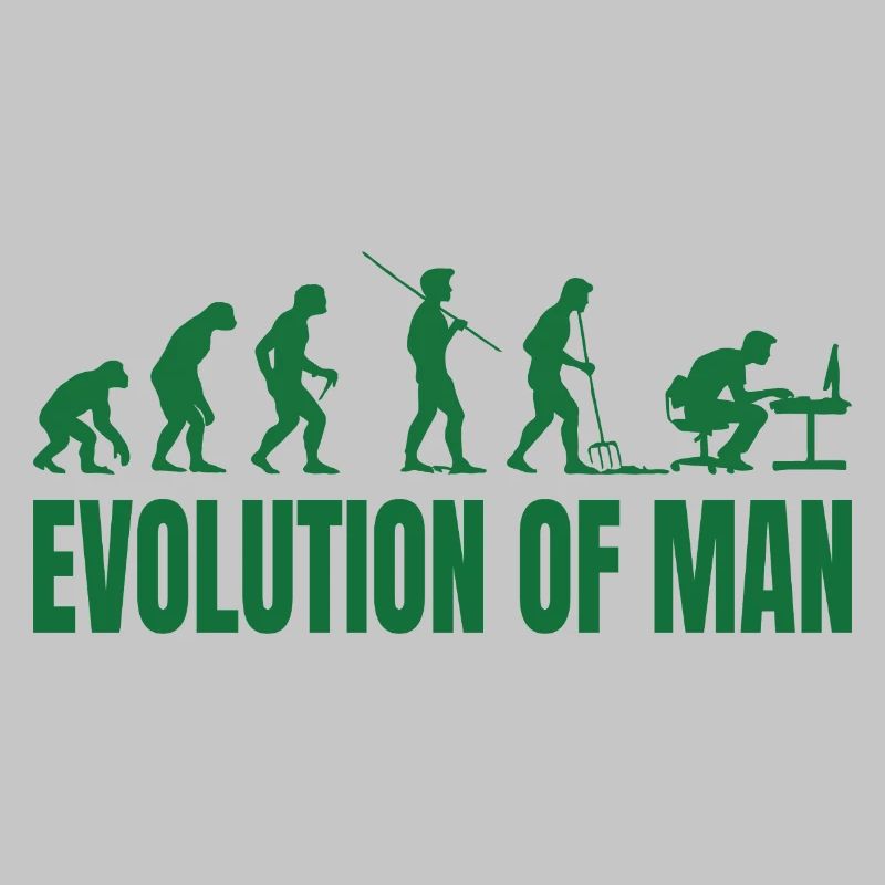 Evolution of Man Programmierer IT