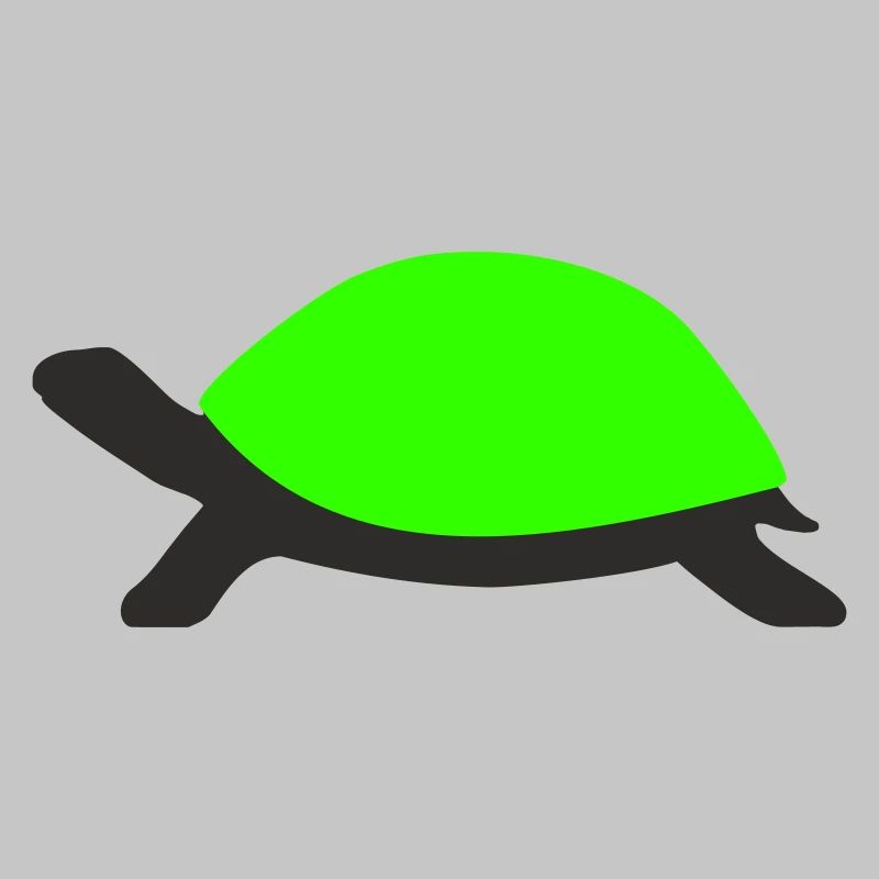 Gezeichnete Schildkröte 