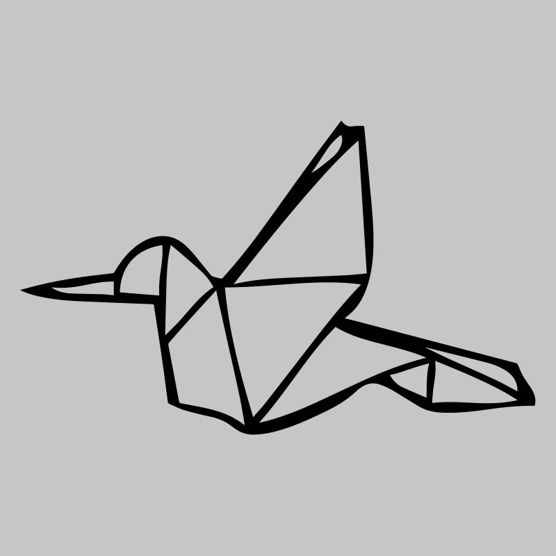 Origami Eisvogel