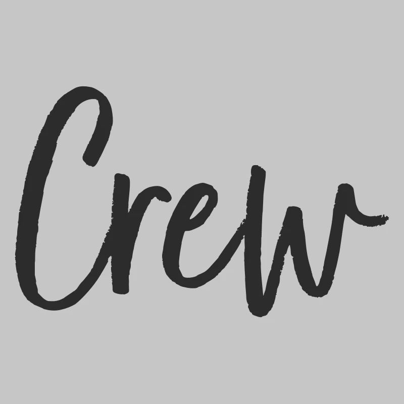 Crew Handlettering Design