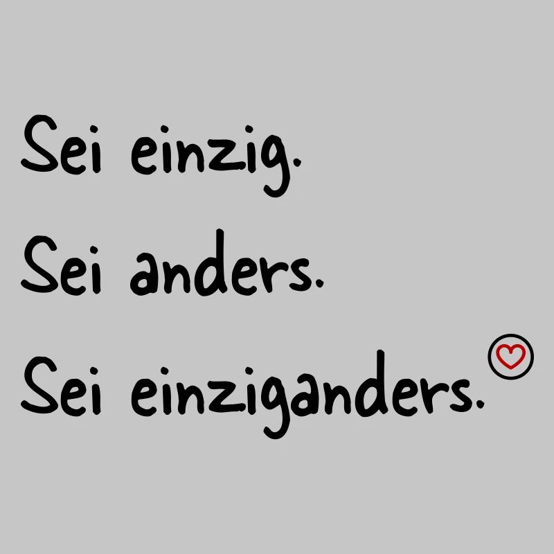 Sei einziganders