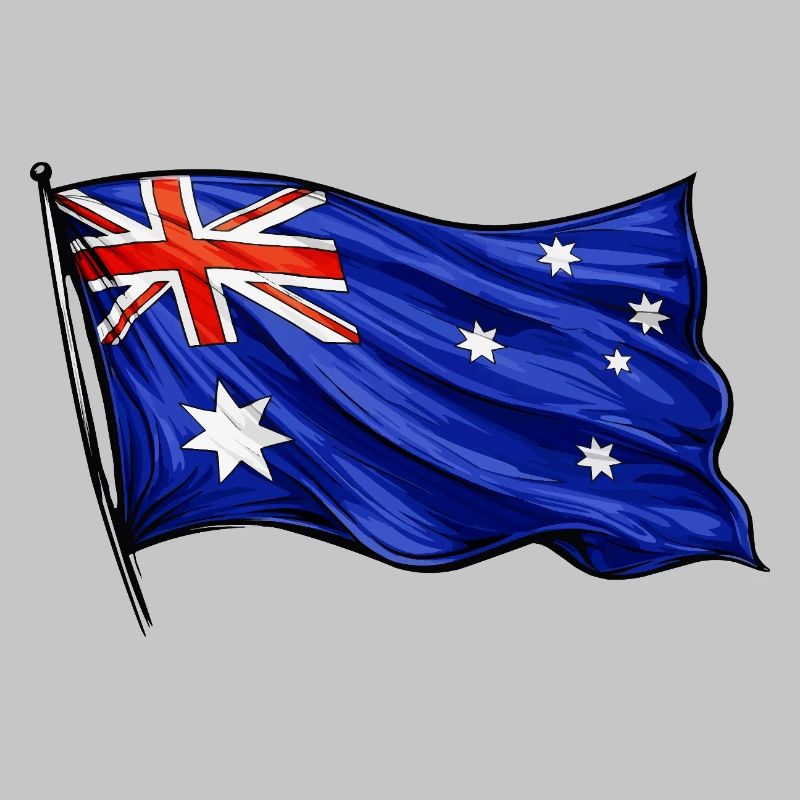 Australia Flag Pattern