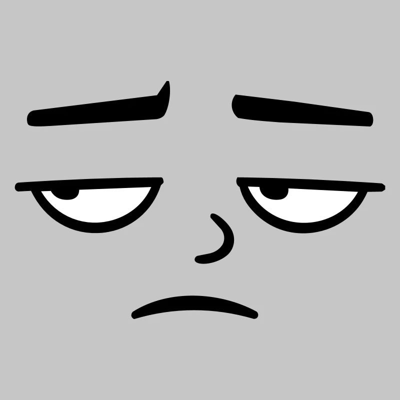 Grumpy sad disappointed face funny