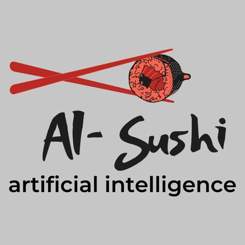 Creative sushi design with a bite