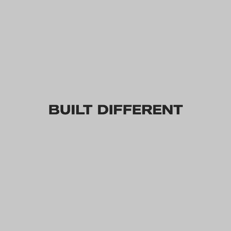 Construit différemment