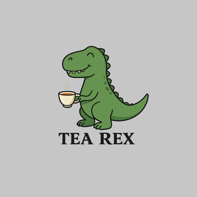 Tea Rex Dino mit Tee