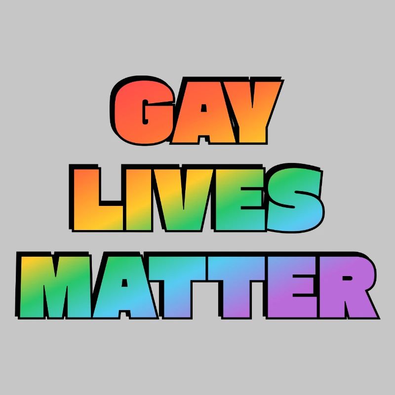 Déclaration typographique Pride Rainbow
