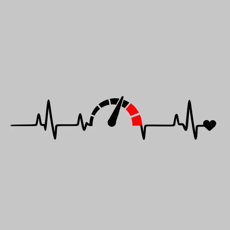 Roter Segmentbogen Logo Muster