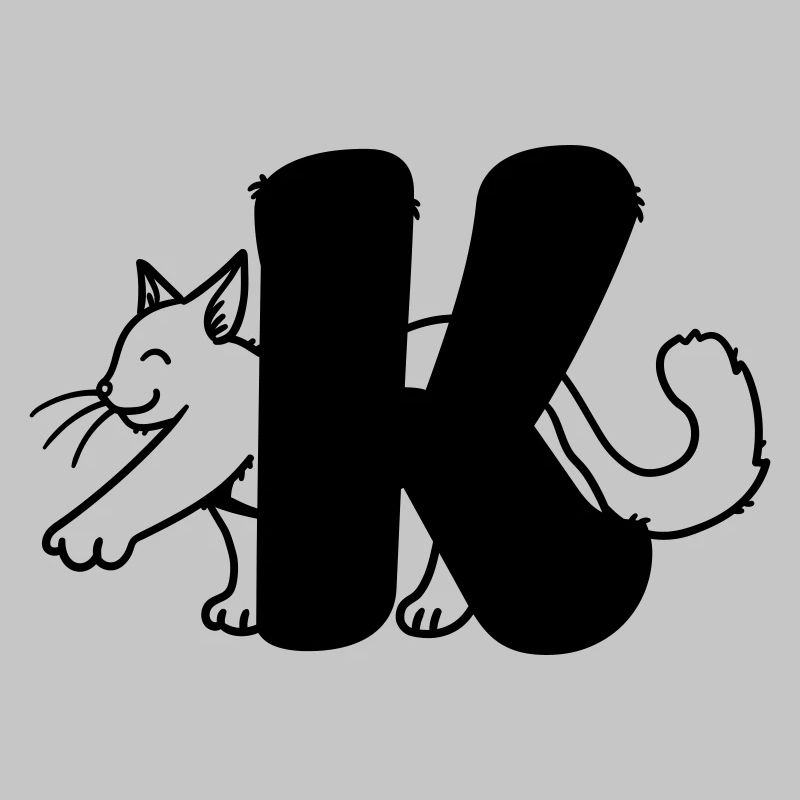 Lettre K chat