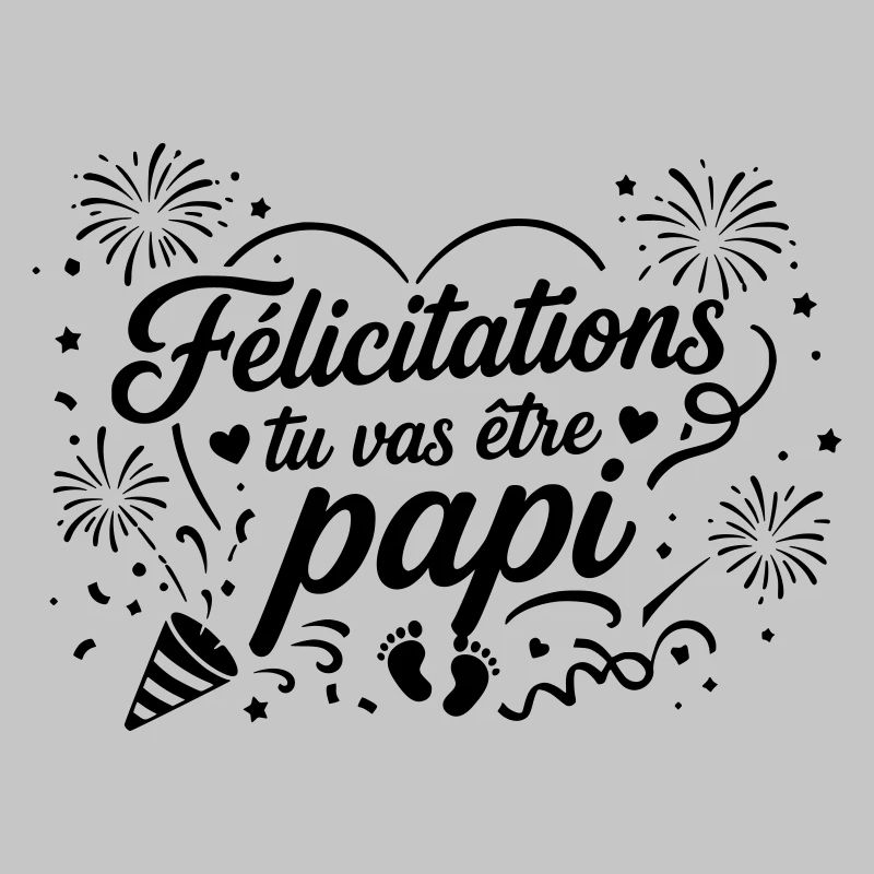 Félicitations tu vas être papi