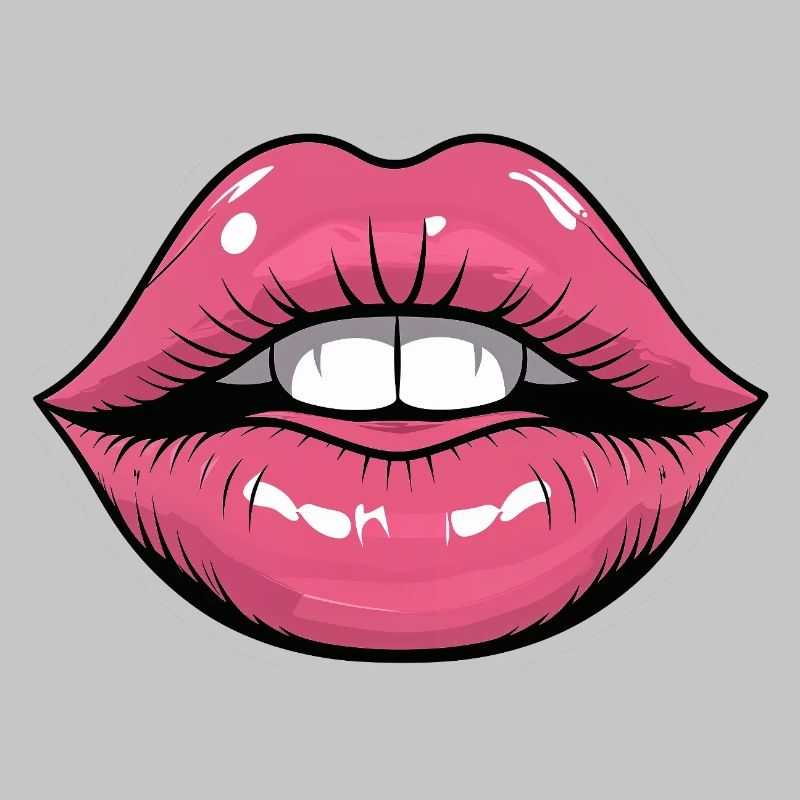 Pop Art Lips Gloss