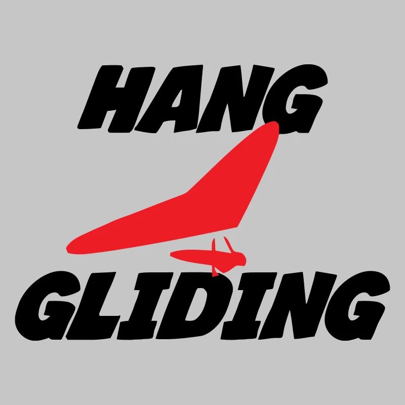 Hang Gliding Centered Wing Badge