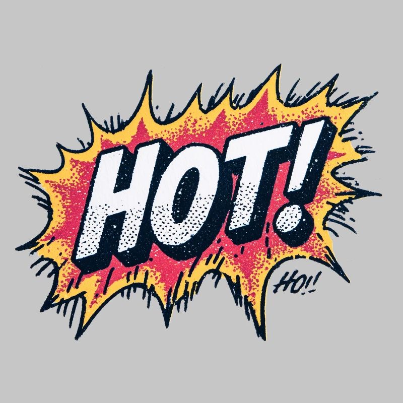 Hot Comic Explosions Design