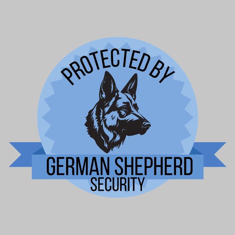 Protected By German Shepherd Security