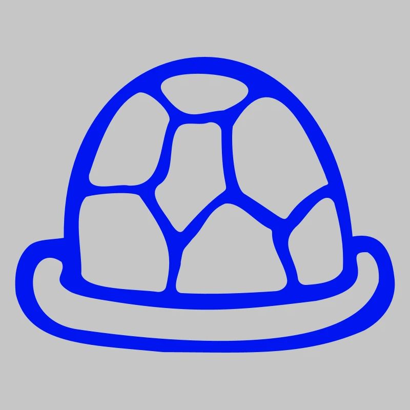 Turtle shell without turtle cute shell