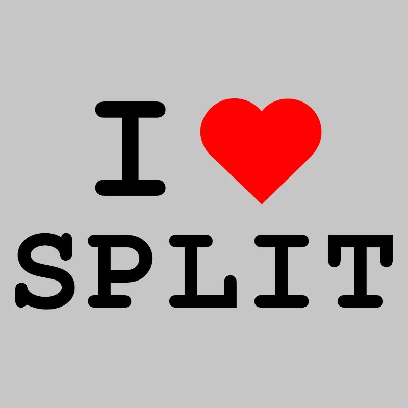 J’adore Split - Ich liebe Split