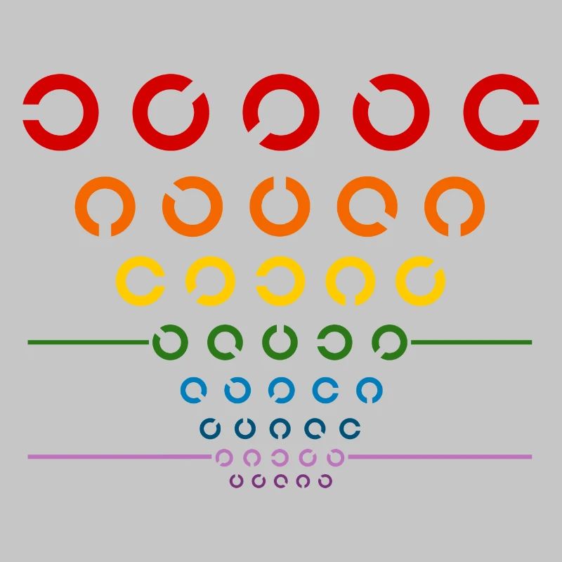 Rainbow Visual Test