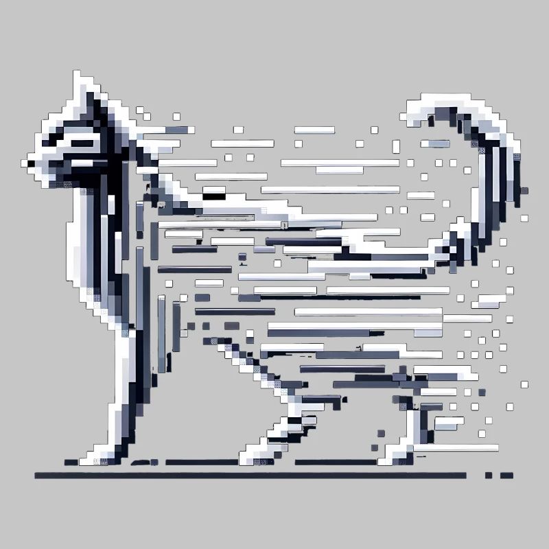 Pixel Katze