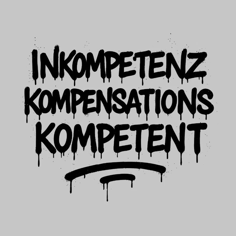 Inkompetenz Kompensations Kompetenz – Büro Spruch
