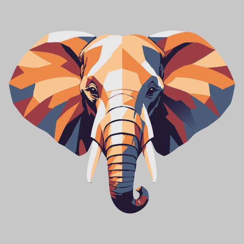 Elefant_farbe_poly