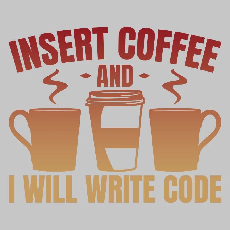 Kaffee einwerfen und Code schreiben