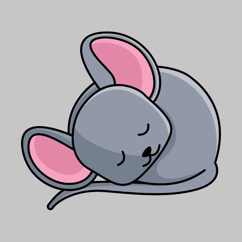 Sleeping mouse - design