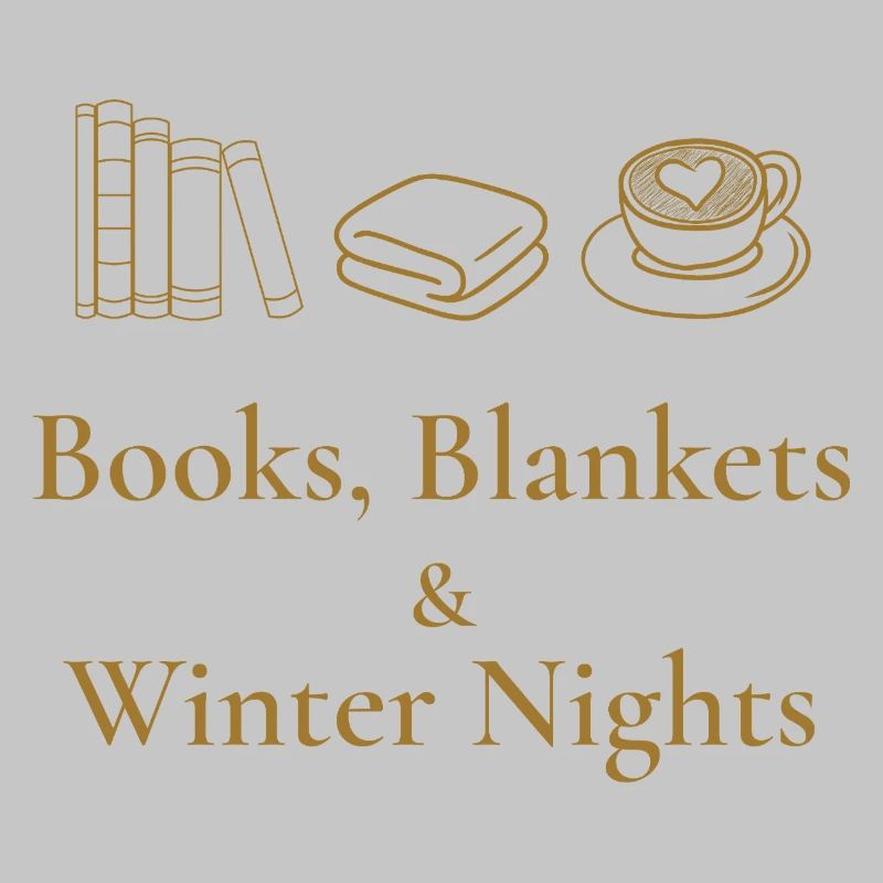 Bücher, Decken & Winternächte – Gemütliche Atmosphäre