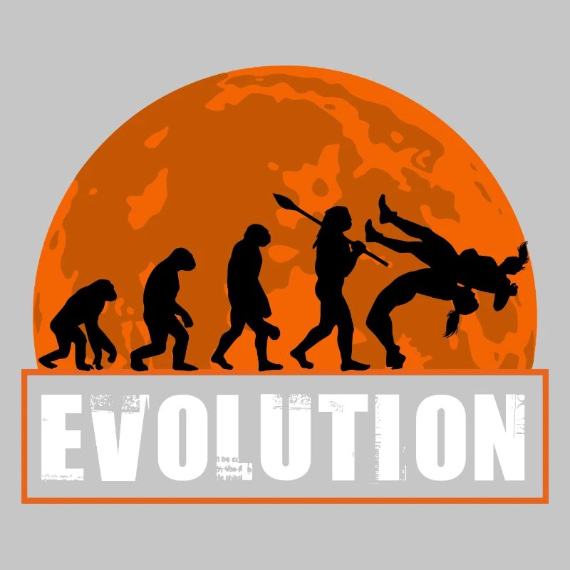 Évolution du catch Drôle de combattant MMA Grappling