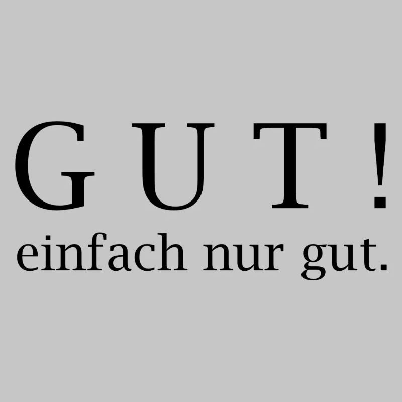 Gut! einfach nur gut.