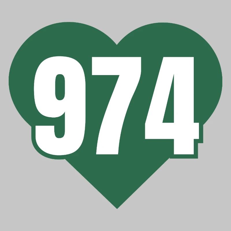 Herz 974 Code Grün
