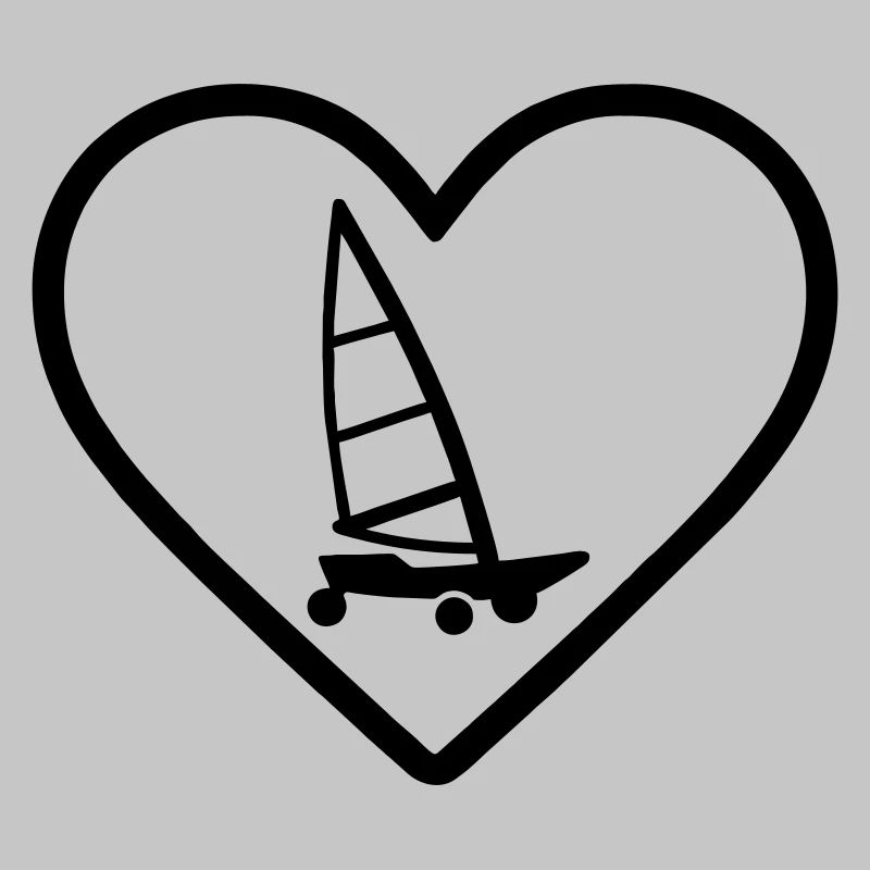 Cuore Carro A Vela – Passione Vento