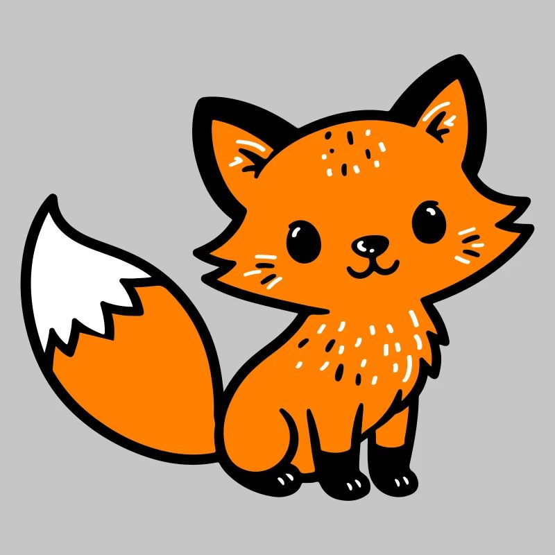 Fuchs Niedlich Comic