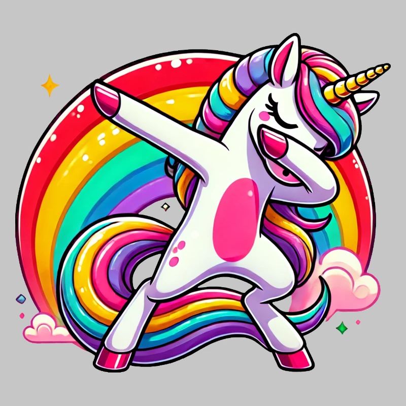 Dab Einhorn Dabbing Einhörner Unicorn Mädchen