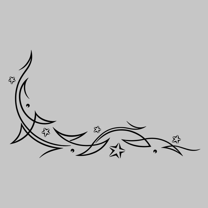 Tribal with stars