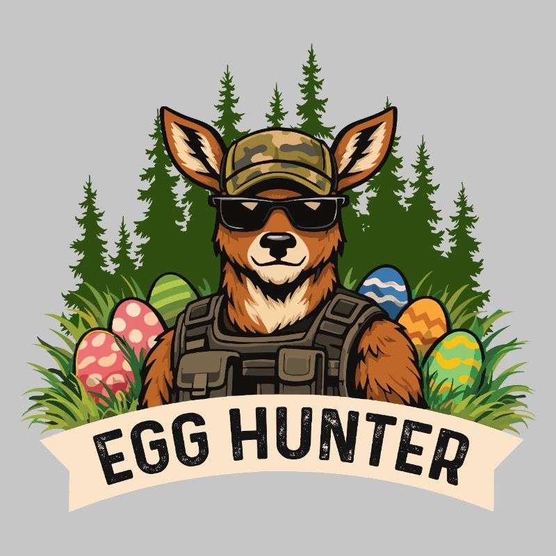 Egg Hunter Easter Bunny Spring Egg Dyeing