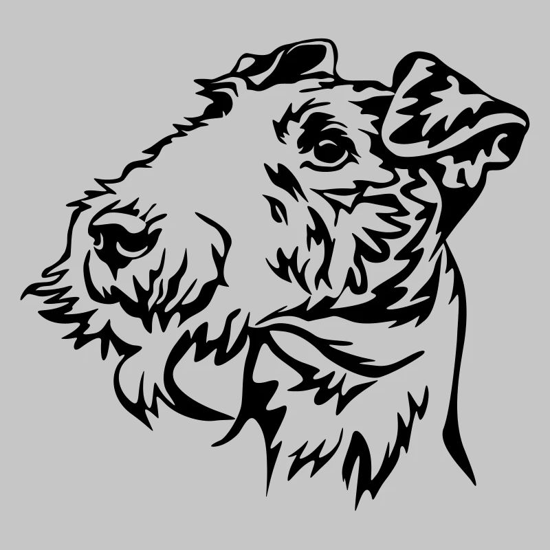 Tête de Fox terrier