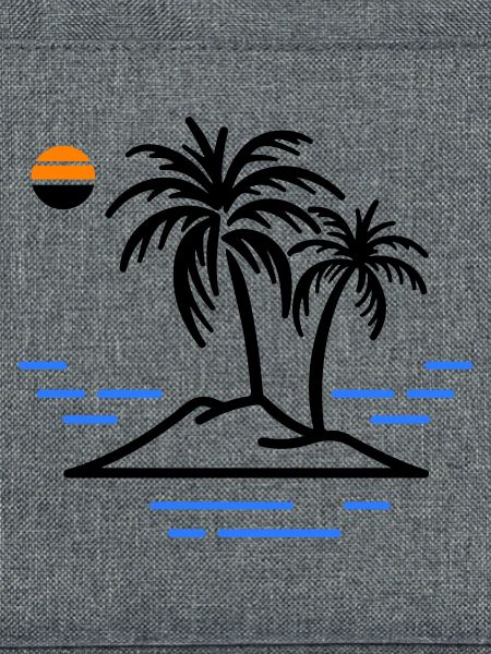 Palmen Insel